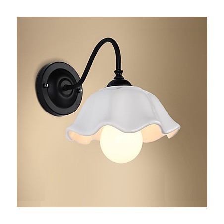 Applique da parete mini in ceramica, stile country moderno rustico