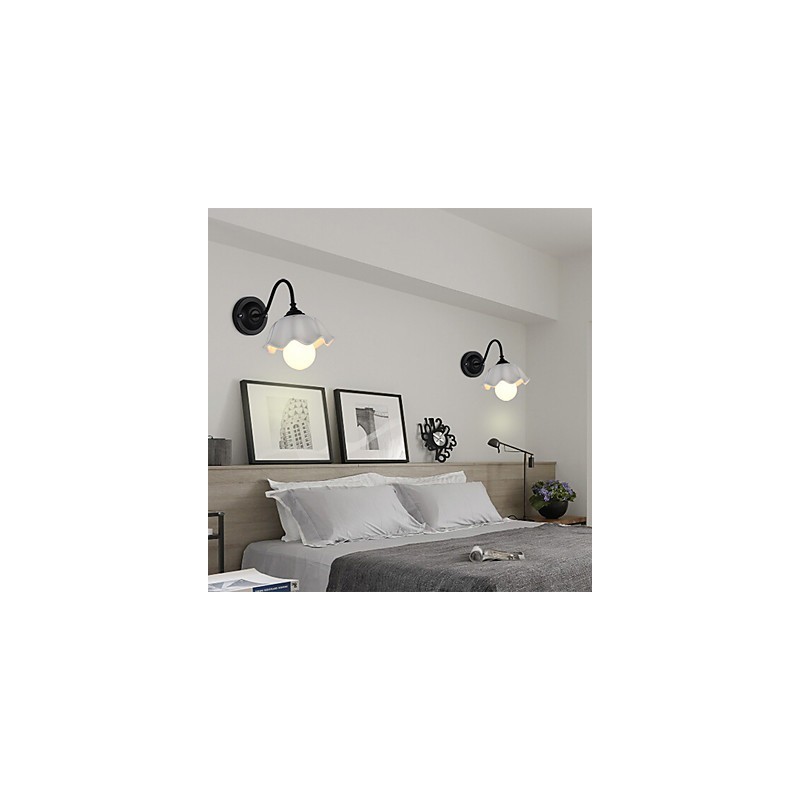 Applique da parete mini in ceramica, stile country moderno rustico