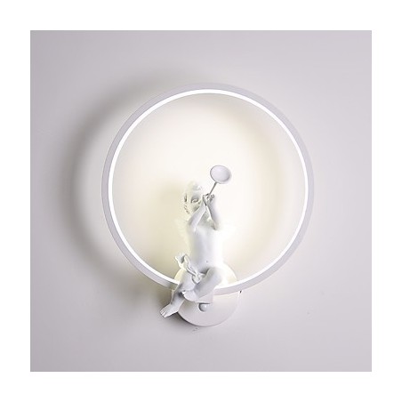 Applique da parete moderna contemporanea LED integrato 18 W luce ambientale