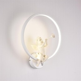 Applique da parete moderna contemporanea LED integrato 18 W luce ambientale