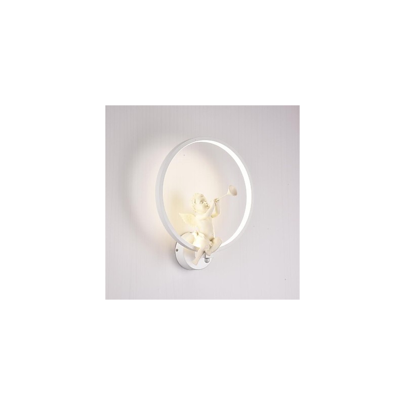 Applique da parete moderna contemporanea LED integrato 18 W luce ambientale