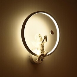 Applique da parete moderna contemporanea LED integrato 18 W luce ambientale