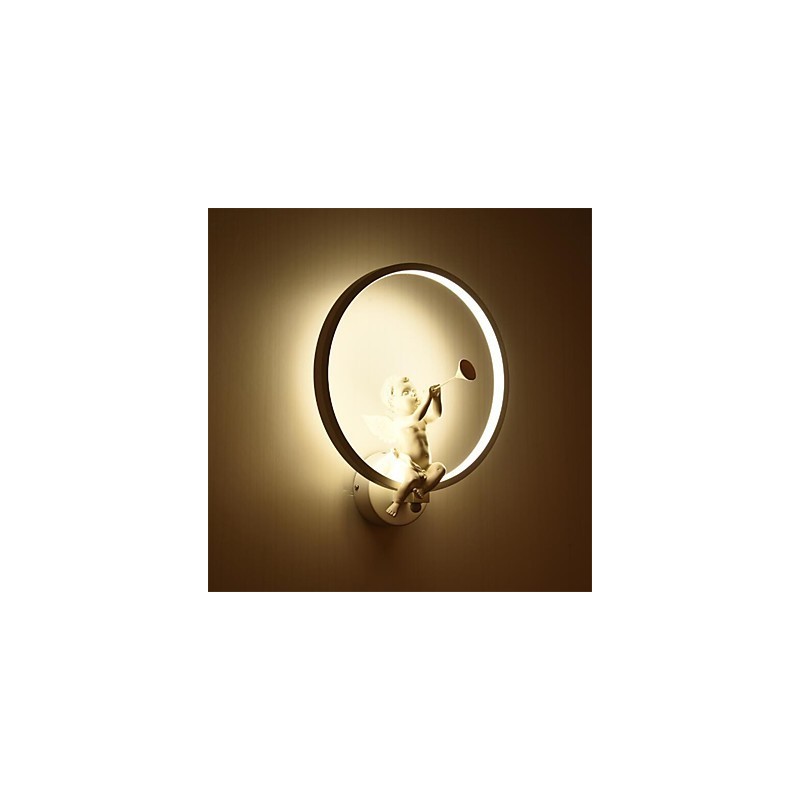Applique da parete moderna contemporanea LED integrato 18 W luce ambientale