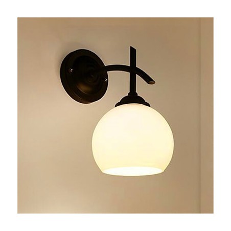 Applique da parete LED moderna country, mini, luce ambientale, vetro dipinto