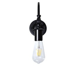 Applique da parete Light Buzz Wall in ferro nero