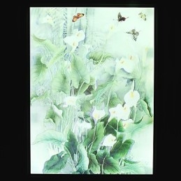 Applique da parete moderna contemporanea con luce ambientale, finitura pittura, LED integrato 12 W, 32 cm