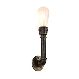 Applique da parete LED rustica classica in ottone antico