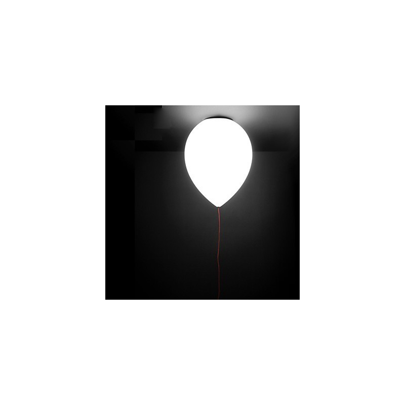 15*Plafoniera a cupola creativa contemporanea con palloncino, 3 luci E12/E14