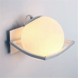 Applique da parete moderna contemporanea mini elettroplaccata luce ambientale
