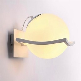Applique da parete moderna contemporanea mini elettroplaccata luce ambientale