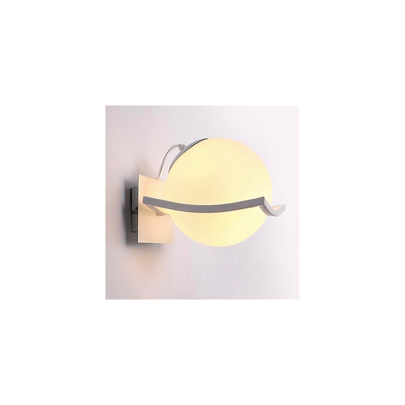 Applique da parete moderna contemporanea mini elettroplaccata luce ambientale