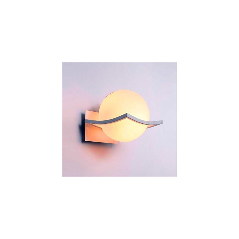 Applique da parete moderna contemporanea mini elettroplaccata luce ambientale