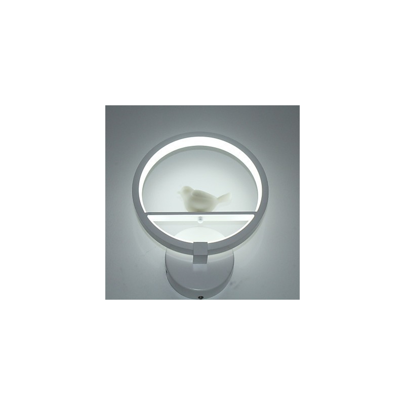 Applique da parete LED moderna con braccio oscillante, luce ambientale, finitura verniciata