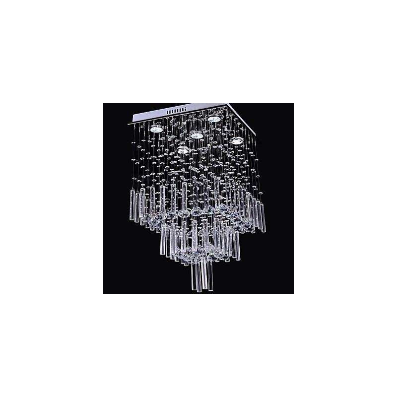 Lampadario a filo in cristallo 50 GU10