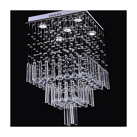 Lampadario a filo in cristallo 50 GU10