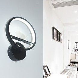 Applique da parete LED moderna con braccio oscillante, luce ambientale, finitura verniciata