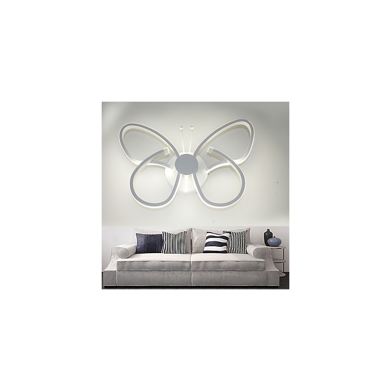 Applique da parete LED in alluminio 32 W moderna 35 x 8 x 24 cm