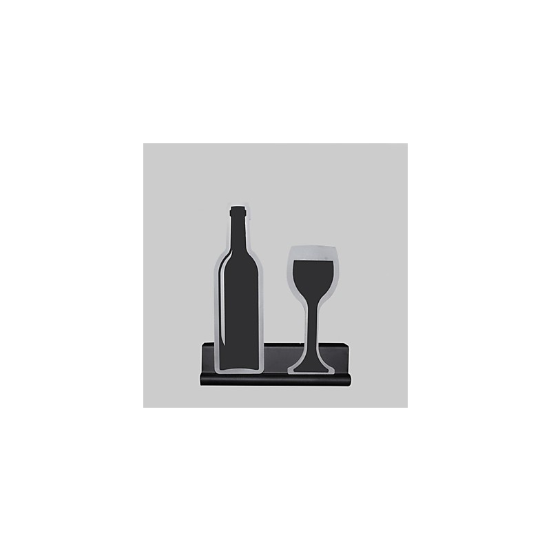 Applique da parete moderna contemporanea con luce ambientale LED integrato 10 W