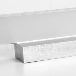 Lampada da specchio LED da bagno 61 cm in alluminio e acrilico