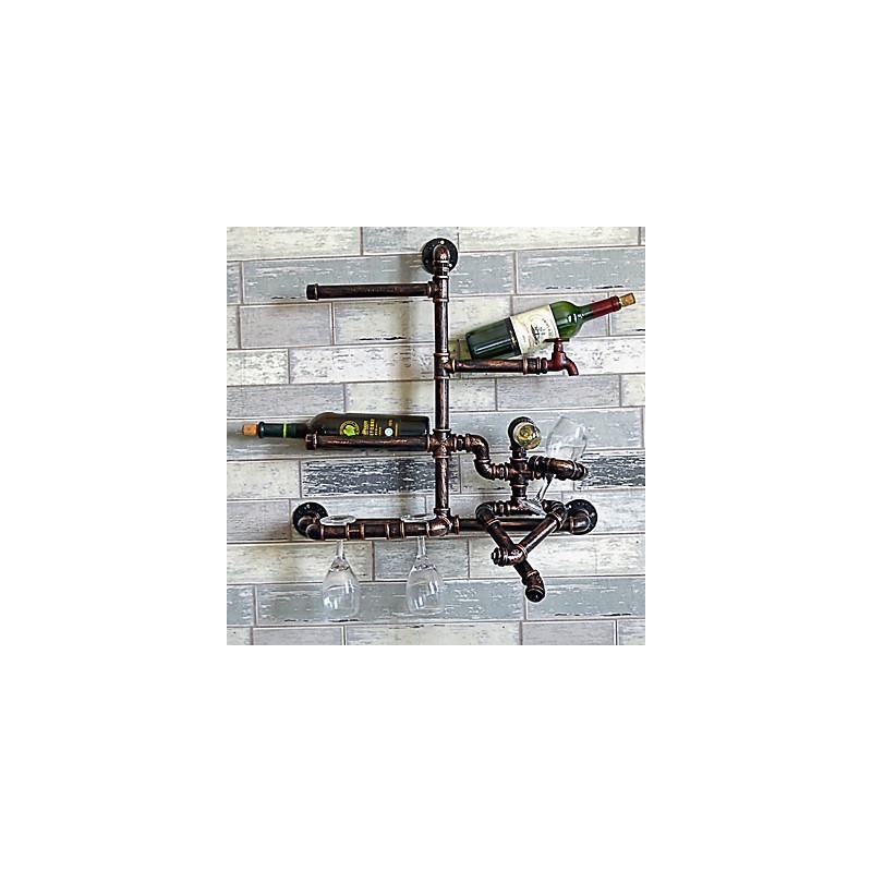 Applique da parete moderna contemporanea con luce ambientale, finitura galvanizzata, 12 V, 60 cm