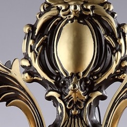 Applique da parete moderna contemporanea finitura pitturata 2 lampadine E26/E27 40 cm