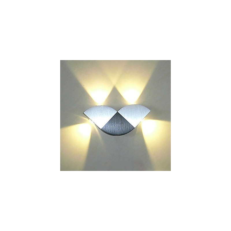 Applique da parete mini con luce ambientale multicolore integrata, colore casuale