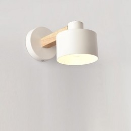 Applique da parete moderna contemporanea luce ambientale 26x16x26 cm E26/E27