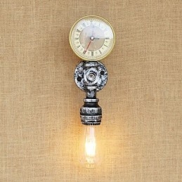 Applique da parete mini stile semplice country retrò con luce ambientale
