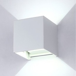 Applique da parete LED integrato stile mini 7 W luce ambientale metallo
