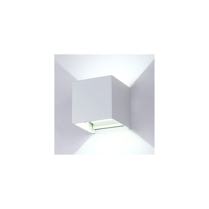 Applique da parete LED integrato stile mini 7 W luce ambientale metallo