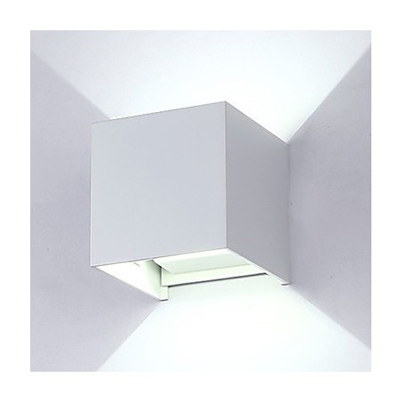 Applique da parete LED integrato stile mini 7 W luce ambientale metallo