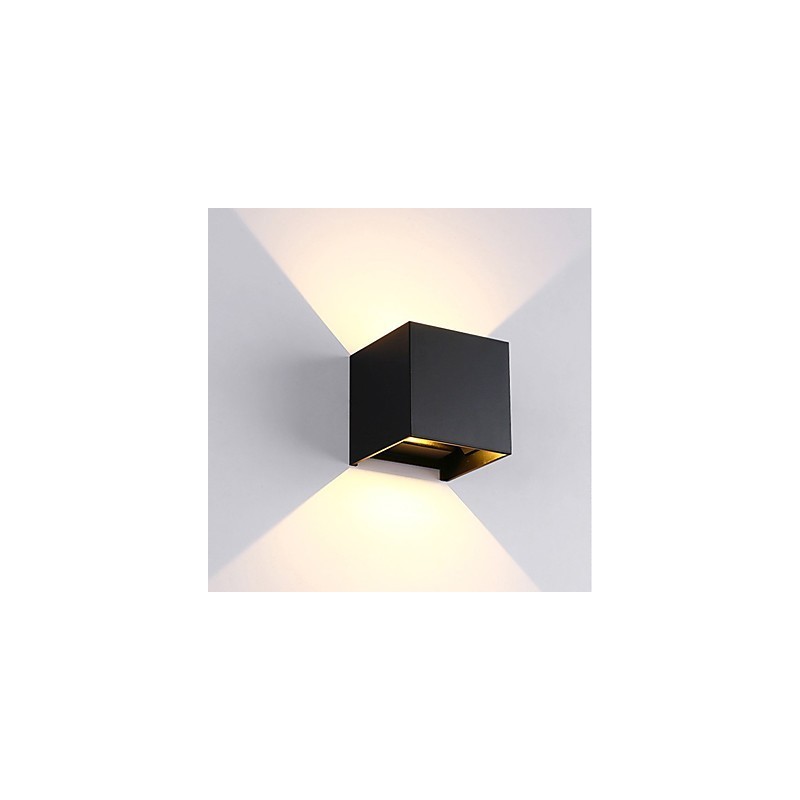 Applique da parete LED integrato stile mini 7 W luce ambientale metallo