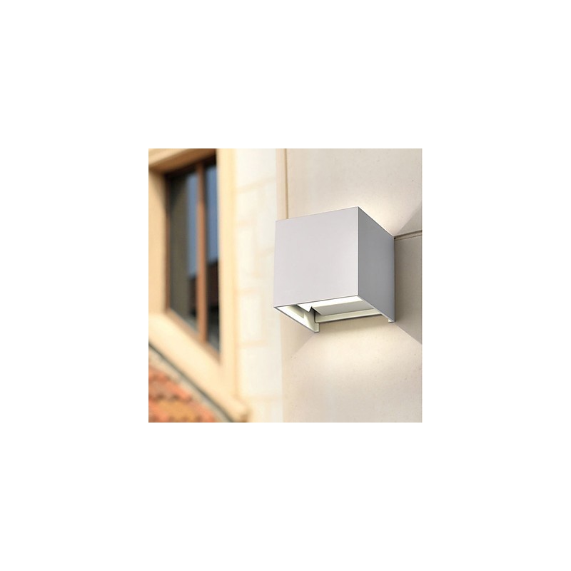 Applique da parete LED integrato stile mini 7 W luce ambientale metallo