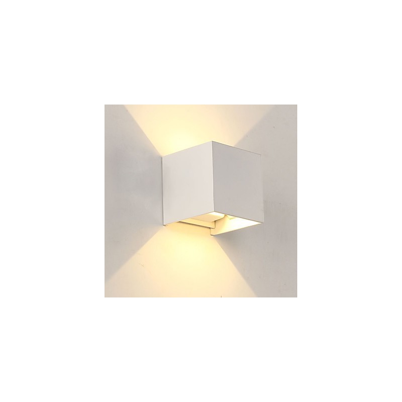 Applique da parete LED integrato stile mini 7 W luce ambientale metallo