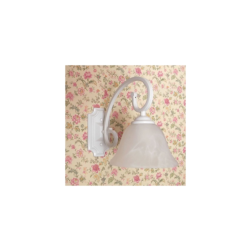 Applique da parete moderna contemporanea con braccio oscillante, luce ambientale, finitura pittura