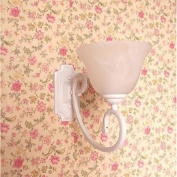 Applique da parete moderna contemporanea con braccio oscillante, luce ambientale, finitura pittura
