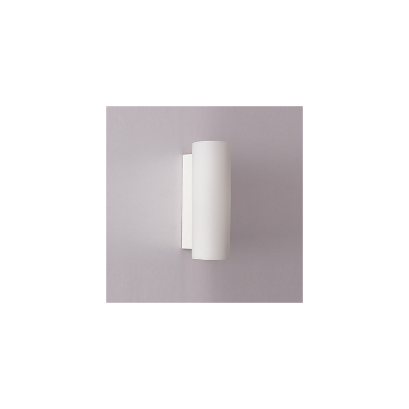 Applique da parete moderna contemporanea in vetro e metallo, 1 lampadina E26/E27
