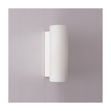 Applique da parete moderna contemporanea in vetro e metallo, 1 lampadina E26/E27