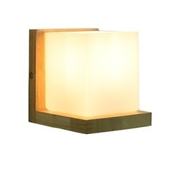 Applique da parete in acrilico con lampadina E26/E27 4 W