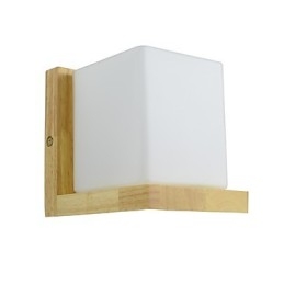 Applique da parete in acrilico con lampadina E26/E27 4 W