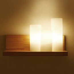 Applique da parete LED mini semplice con luce ambientale, attacco E27