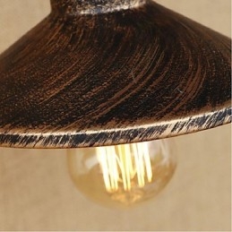Applique da parete rustica Lodge con luce ambientale, pitturata, E27 40 W