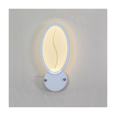 Applique da parete moderna contemporanea con LED integrato e luce ambientale