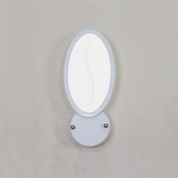 Applique da parete moderna contemporanea con LED integrato e luce ambientale