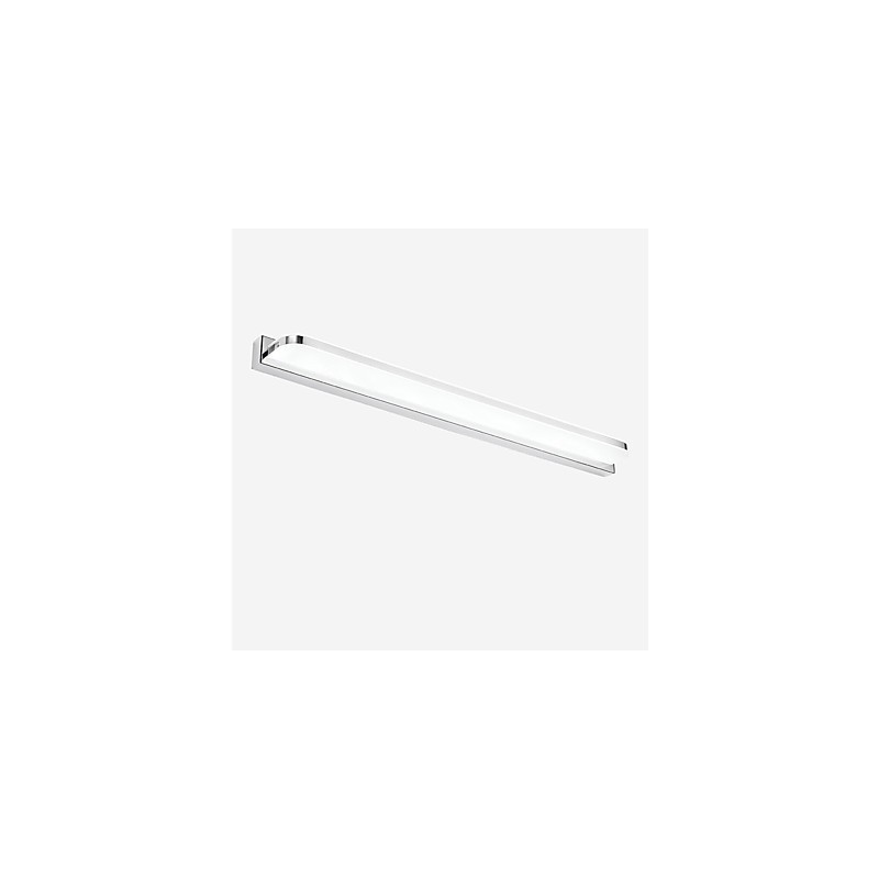 Applique da bagno specchio LED integrato 16 W 72 cm metallo acrilico