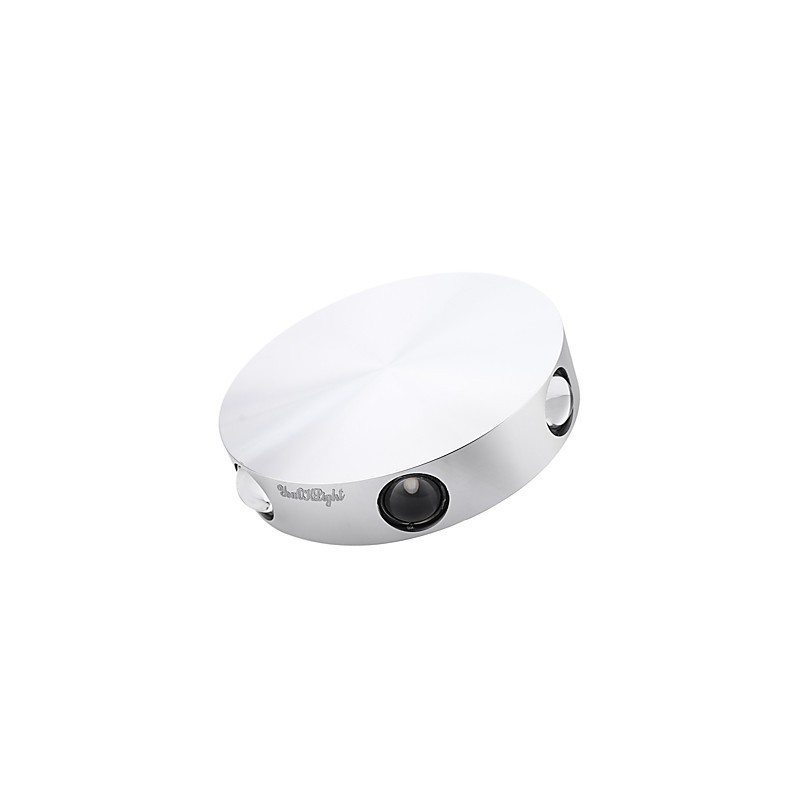 Applique da parete moderna contemporanea Mini Style Bulb con LED integrato finitura ossido nero