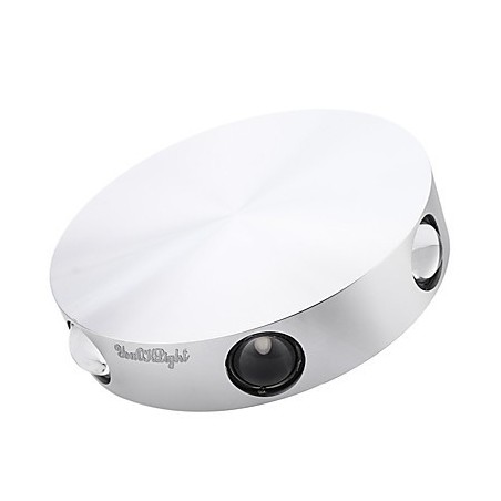 Applique da parete moderna contemporanea Mini Style Bulb con LED integrato finitura ossido nero