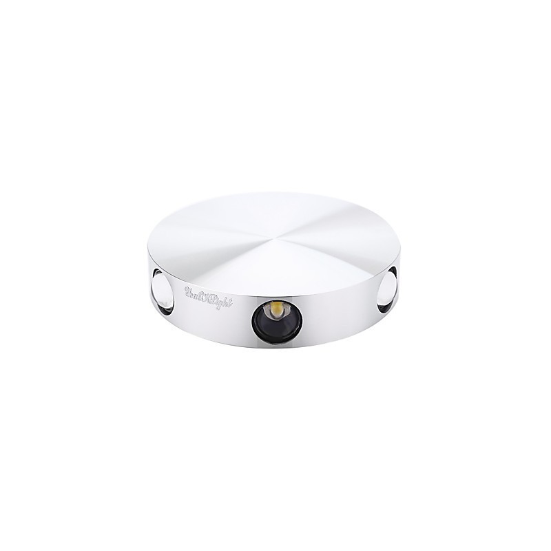 Applique da parete moderna contemporanea Mini Style Bulb con LED integrato finitura ossido nero