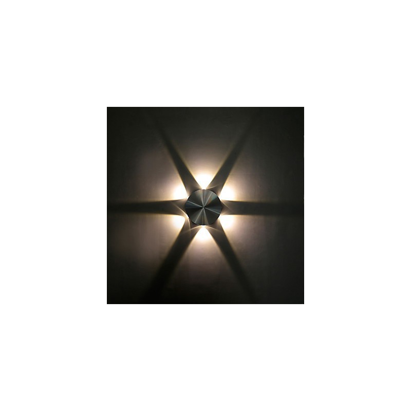 Applique da parete moderna contemporanea Mini Style Bulb con LED integrato finitura ossido nero
