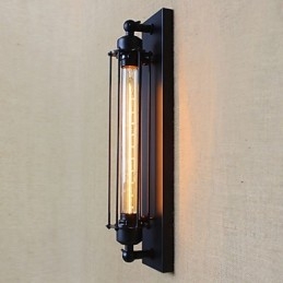Applique da parete decorativa retrò in vetro per ristorante e negozio di abbigliamento